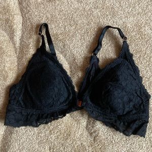 Aerie Lace Black Bralette